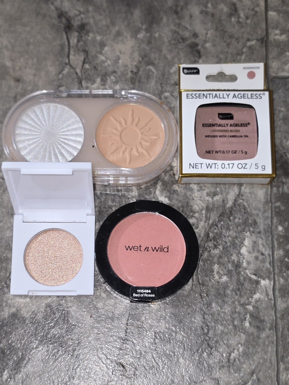 Makeup Bundle- Just Ximena Highlight, Kleancolor Bronze & Glow + More